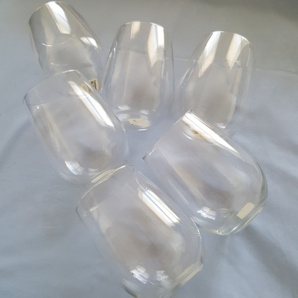 HOME DECOR CRATE&BARREL STEMLESS GLASSES - Picture 7 of 7